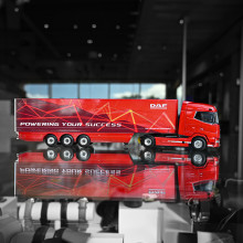 DAF XG truck and trailer - 1:50 (WSI)