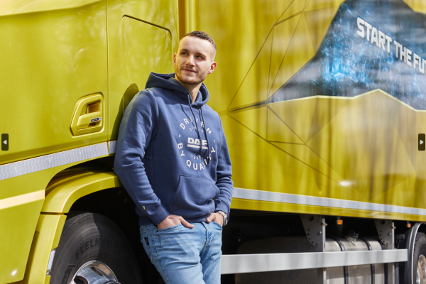 New DAF Hoodie - Driven by Quality - Unisex